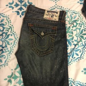 Fade style jeans